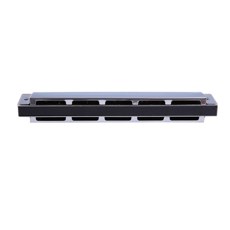 Playing Harmonica, 24-hole Tremolo Harmonica
