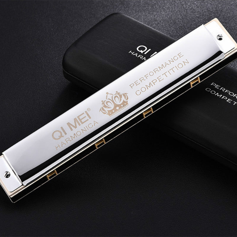 Tremolo Harmonica Wide Diapason Key of C Professiona Harp