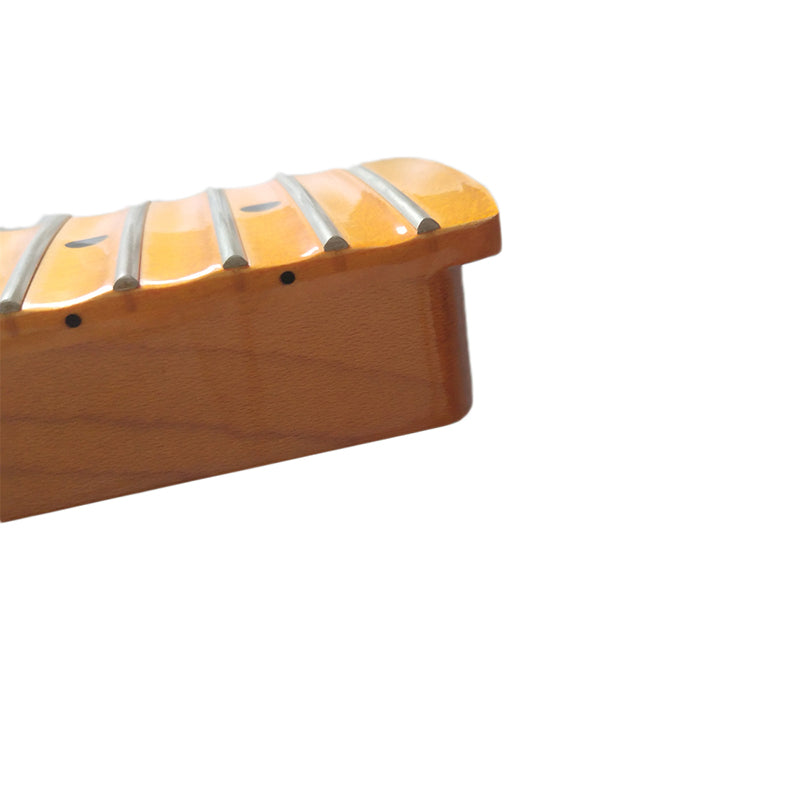 Full Scalloped Maple Guitar Neck,22-Fret