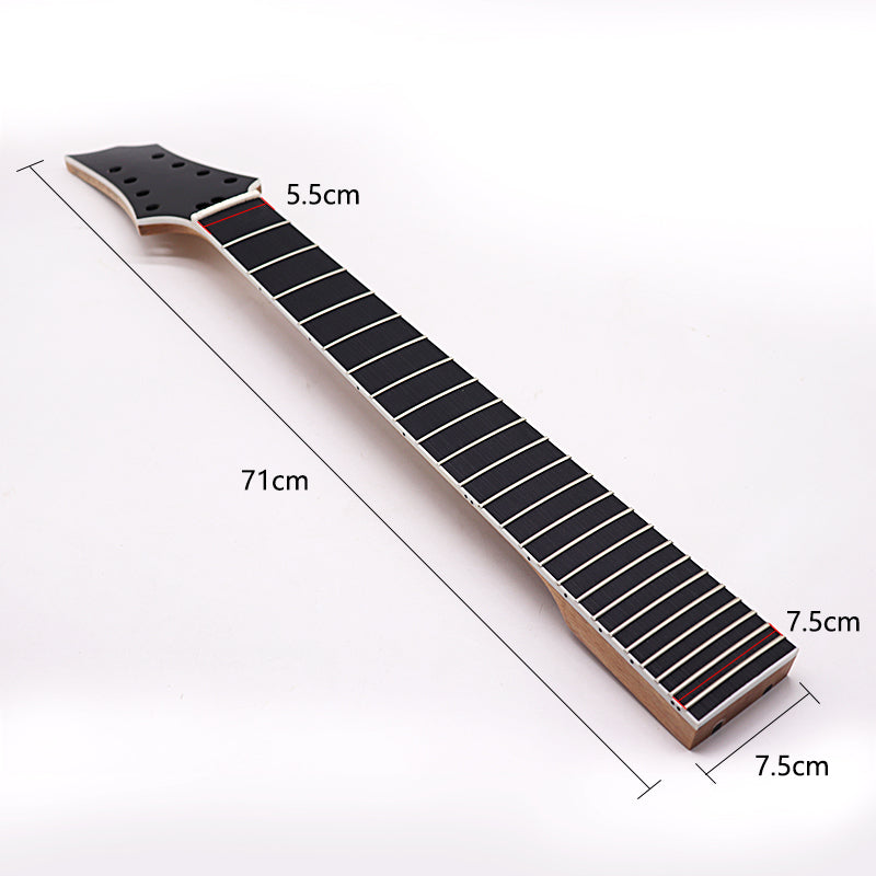 8 String Mahogany Guitar Neck,24 Fret