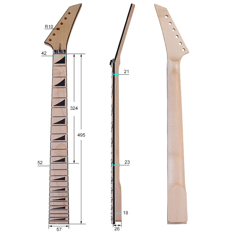 Canada Maple Guitar Neck,24-Fret