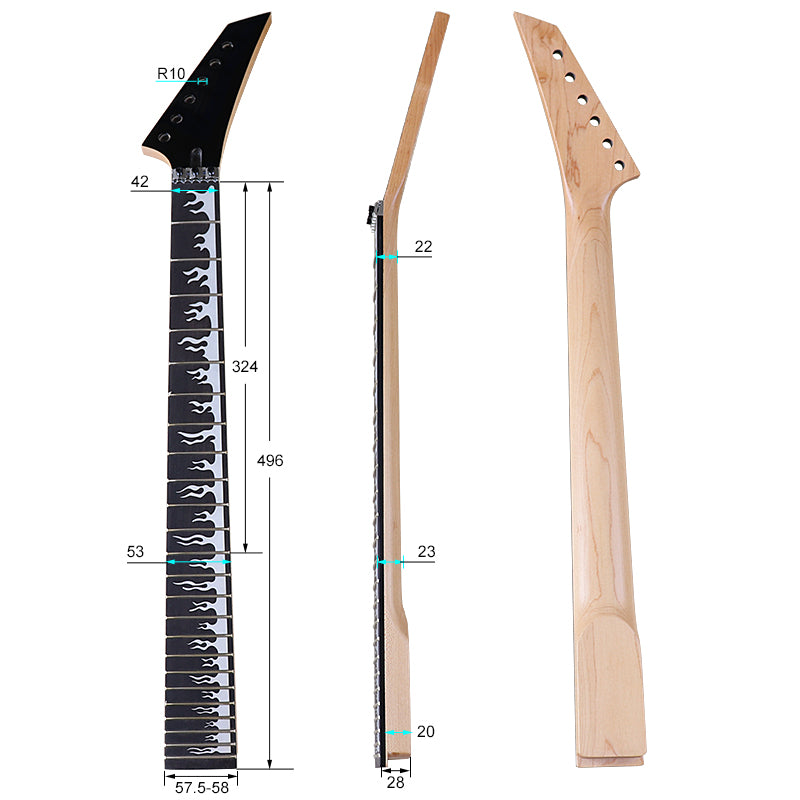 Canada maple Guitar Neck,24 Fret