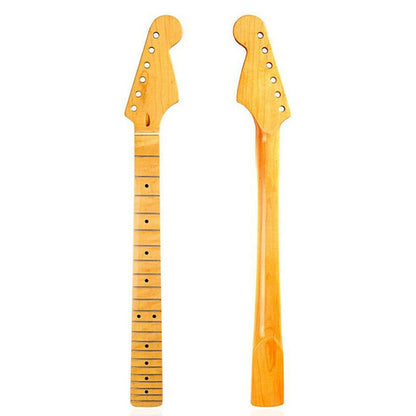 Canadian Maple Guitar Neck for ST Strat Stratocaste, 22-Fret