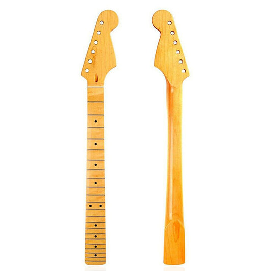 Canadian Maple Guitar Neck for ST Strat Stratocaste, 22-Fret