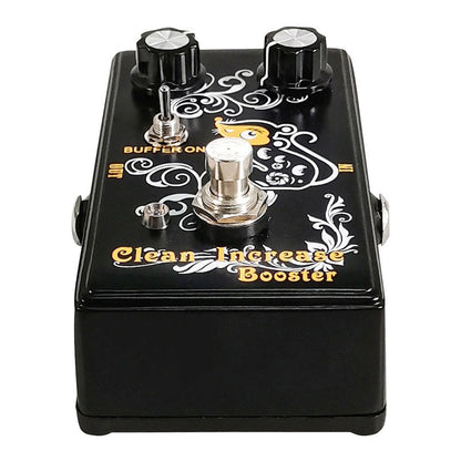 Clean Increase Booster Guitar Effect Pedal with Buffer On