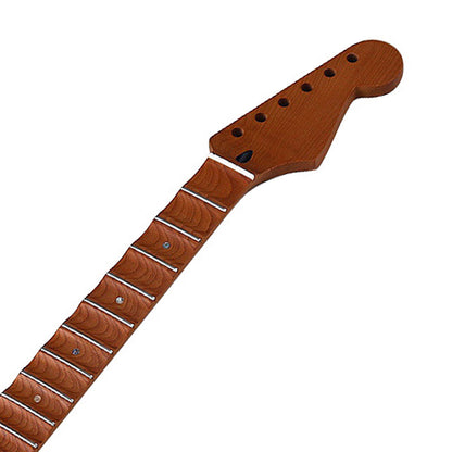 Full Scalloped Roasted Maple Neck，22 Frets