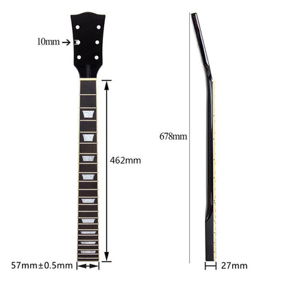 Maple Guitar Neck Rosewood Fingerboard for LP, 22-fret
