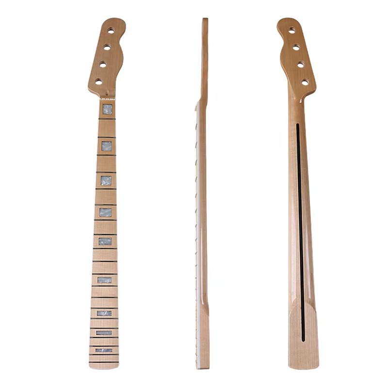 4 string Canada Maple TL Bass Guitar Neck,20 fret