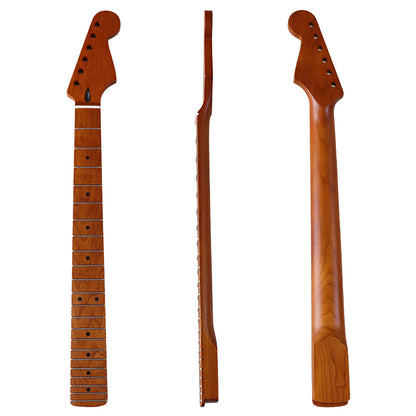 22-Fret Canada Roasted Maple Guitar Neck for ST