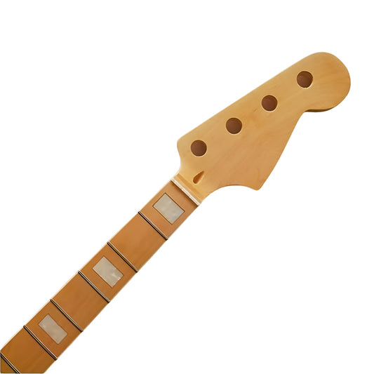 4 string Canada Maple Bass Guitar Neck,20 fret