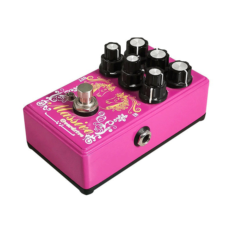 Super Overdrive effect pedal with Distortion, Depth ,Level,3-Band Parametric EQ Sound Modifier