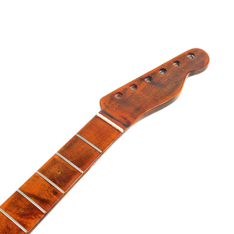 Canadian Maple Guitar Neck for TL , 21-fret Paint Bright Light