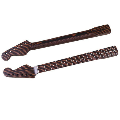Zebra Wood ST Guitar Neck,21-Fret