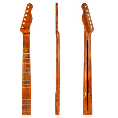 Canadian Maple Guitar Neck for TL , 21-fret Paint Bright Light
