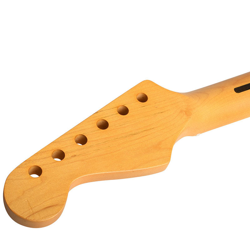 Canadian Maple Guitar Neck for ST , 22-Fret Matte Yellow