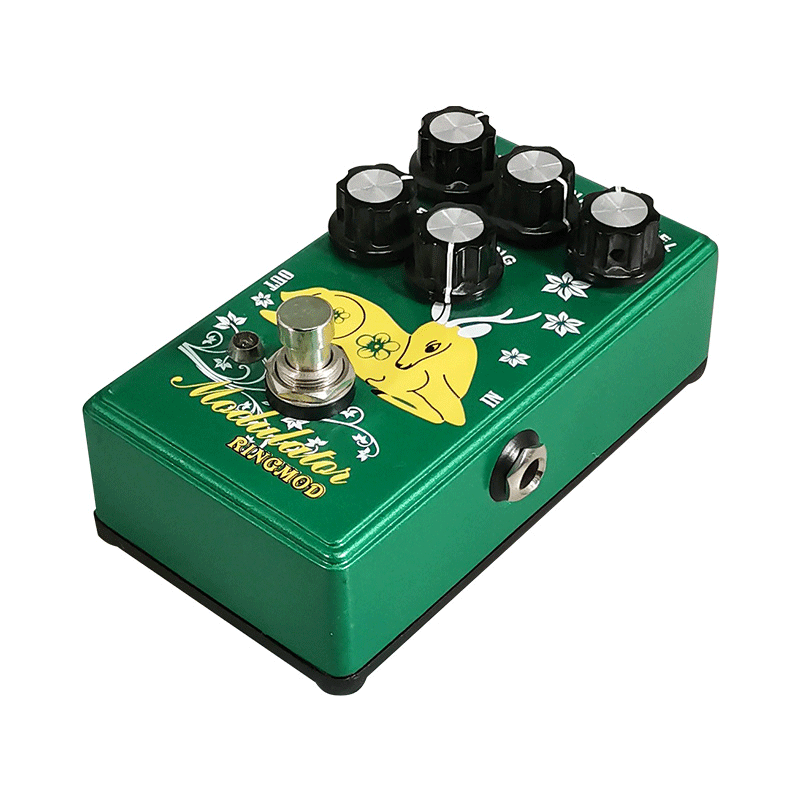 90s Ring Modulation Pedal with gain,sunk,level,freq,ring Knobs crazy Ring Modulator