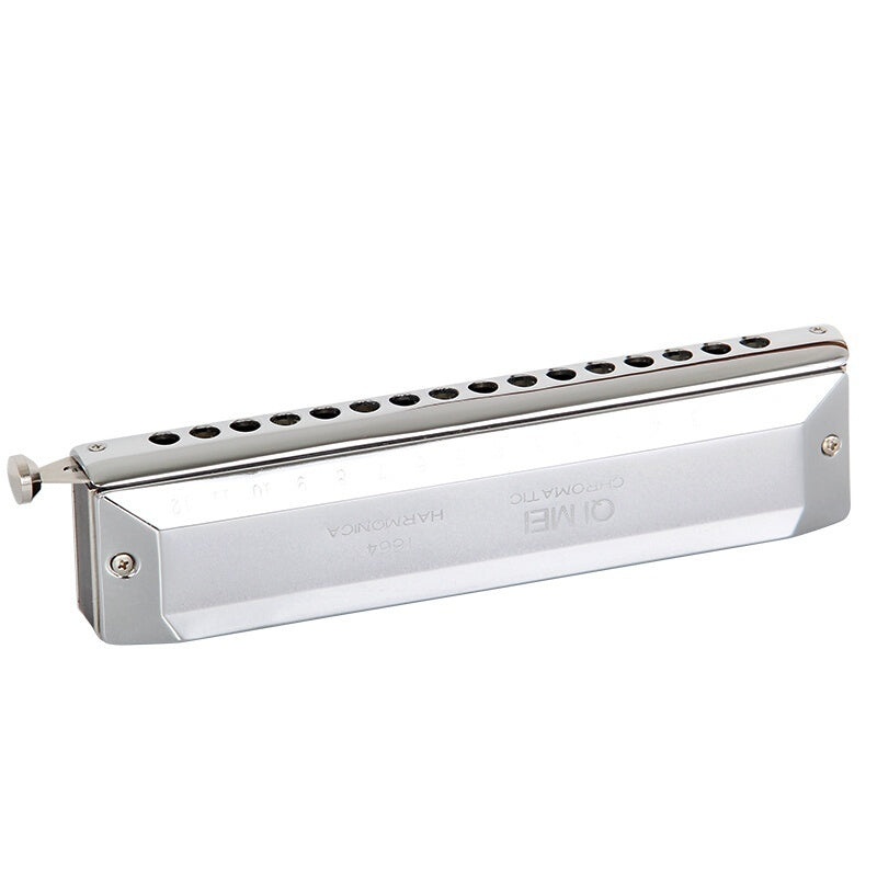 16 Hole 64 Tone Chromatic Harmonica