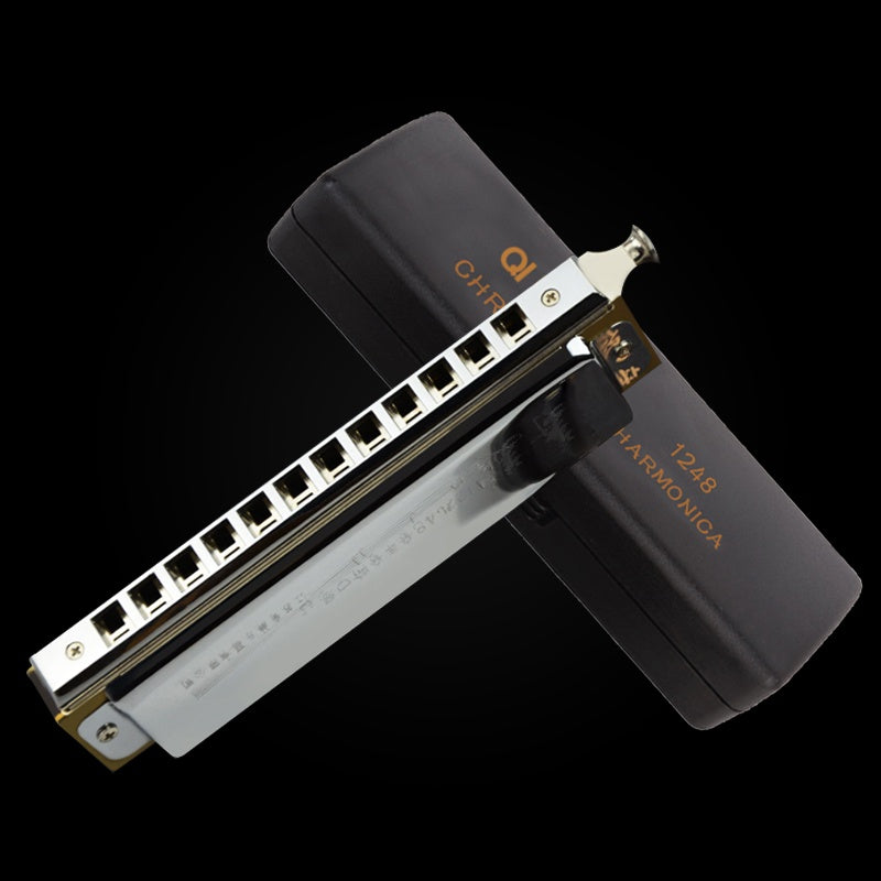 Chromatic Harmonica 10 Holes 40 Tones or 12 Holes 48 Tones