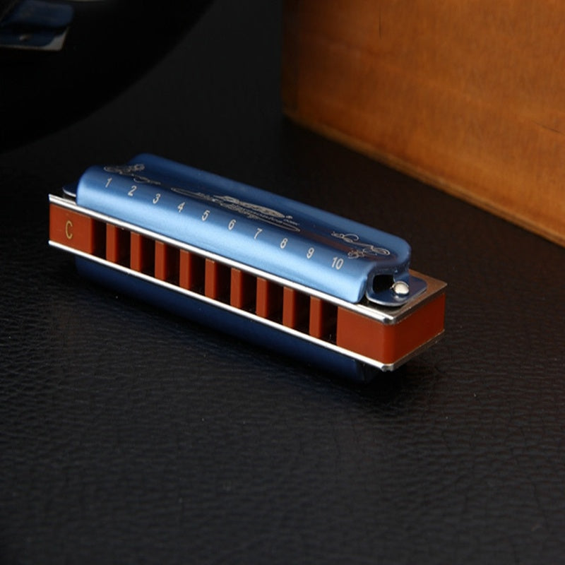 10 Hole Diatonic Blues Harmonica - Easttop T008K