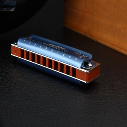 10 Hole Diatonic Blues Harmonica - Easttop T008K