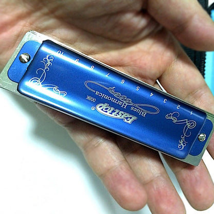 10 Hole Diatonic Blues Harmonica - Easttop T008K