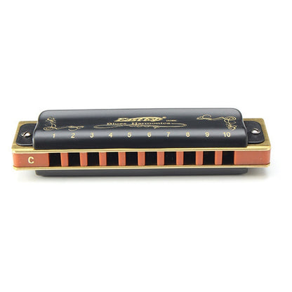 10 Hole Diatonic Blues Harmonica - Easttop T008K