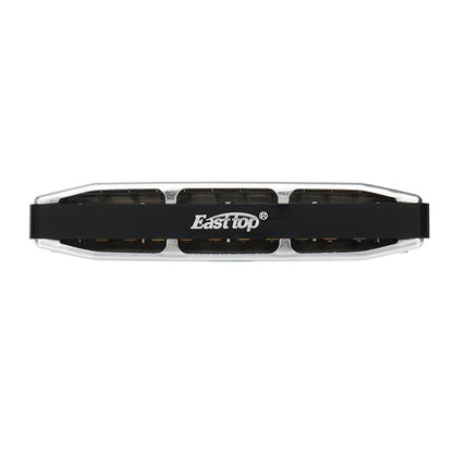 Diatonic Blues Harmonica 10 Hole Harp,Easttop-T002