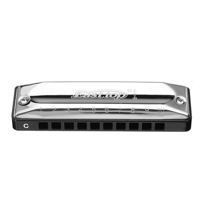 Diatonic Blues Harmonica 10 Hole Harp,Easttop-T002