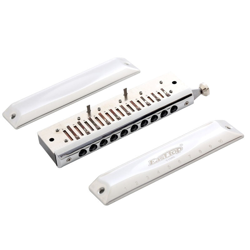 Chromatic Harmonica 10-hole 40-tone wind instrument