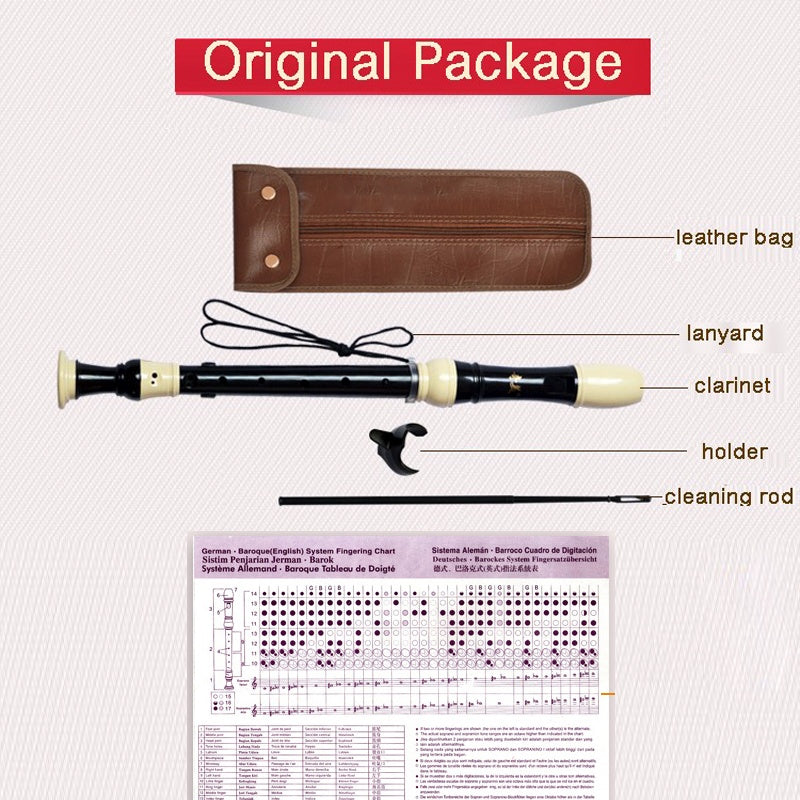 Wind Instruments Clarinet ABS Flute Recorder Reedpipe Chinese Dizi (Germanic or Baroque Style)