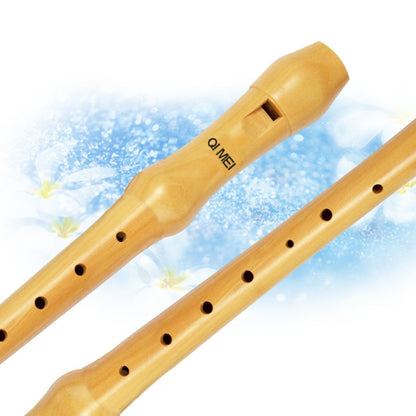 Wooden Flute Professional Sound Easy Adjustable 8-Hole Treble Vertical Flute Soprano Recorder