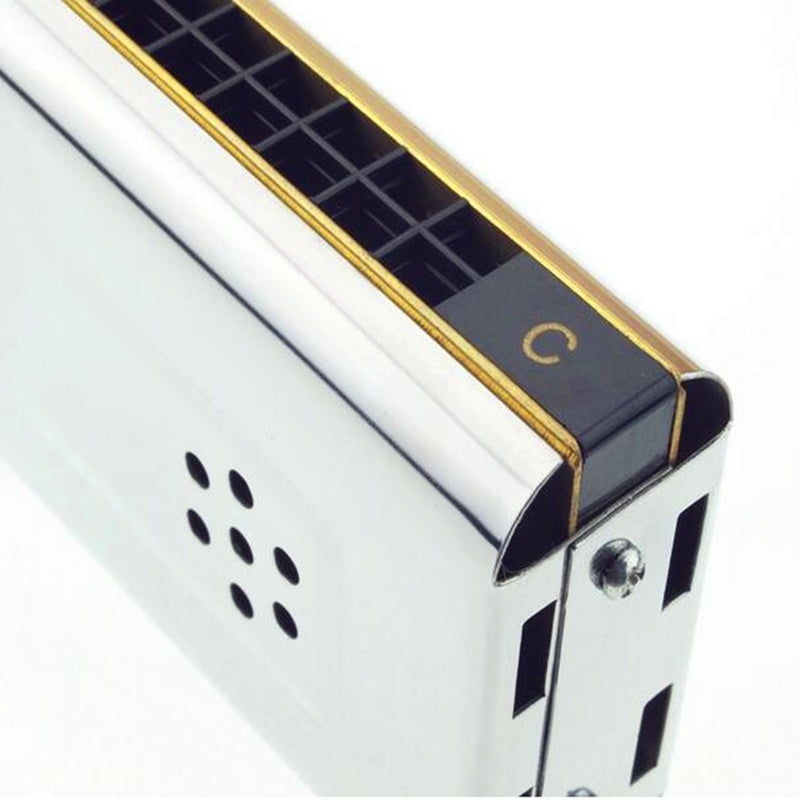 16-Hole C&G Key 2-in-1 Dual-sided Tremolo Harmonica