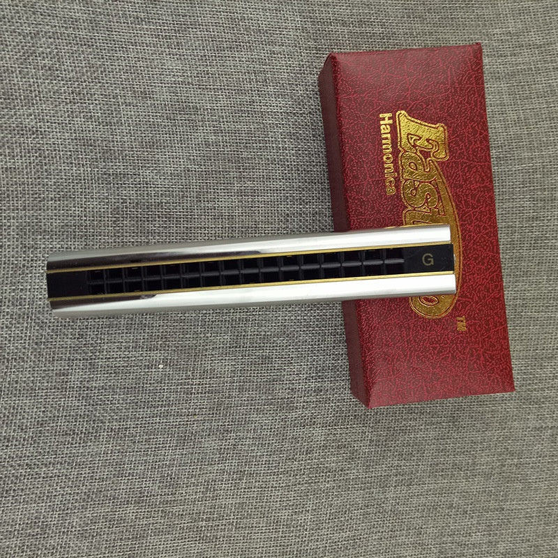 16-Hole C&G Key 2-in-1 Dual-sided Tremolo Harmonica