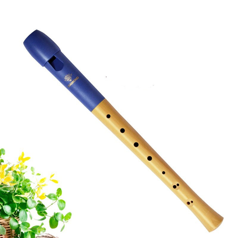 Recorder Flute Wood 8 Hole High Pitch Professional Woodwind Instruments Beginner Treble Recorder Instrument Kid Gift