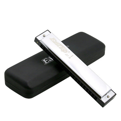 21 Holes Tremolo Harmonica, Professional Folk and Country Performance Musical Instruments