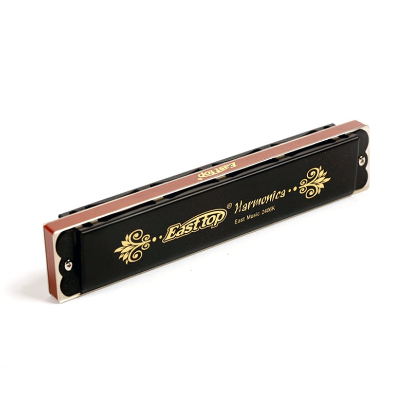 EASTTOP T2406K, 24holes Tremolo Harmonica for Beginner and Harmonica Lover