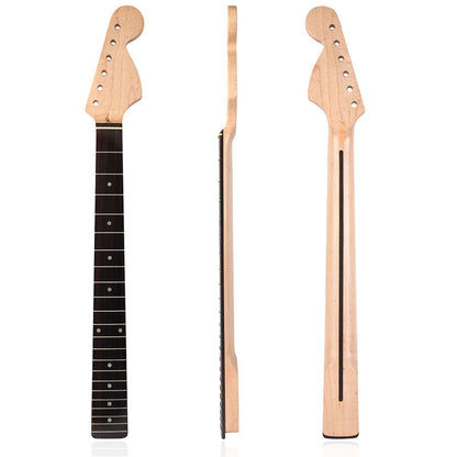 Maple Guitar Neck Rosewood Fingerboard for ST, 22-Fret