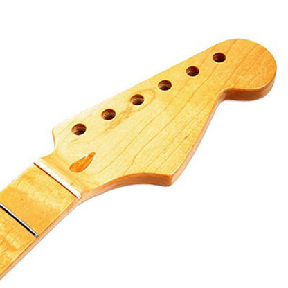 Canadian Maple Guitar Neck for ST Strat Stratocaste, 22-Fret