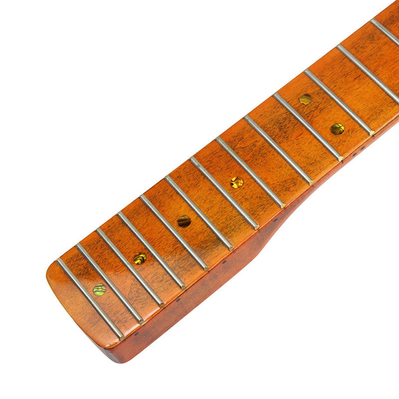 Canadian Maple Guitar Neck for ST, 21-Fret Paint Bright Light