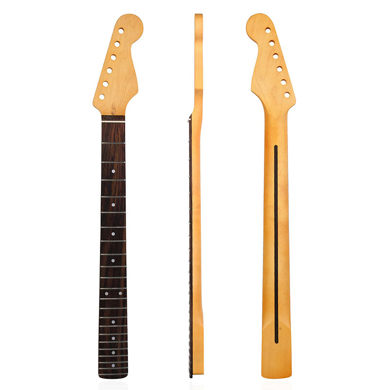 Guitar Neck Canadian Maple Handle Rosewood Fingerboardfor ST,22-frets