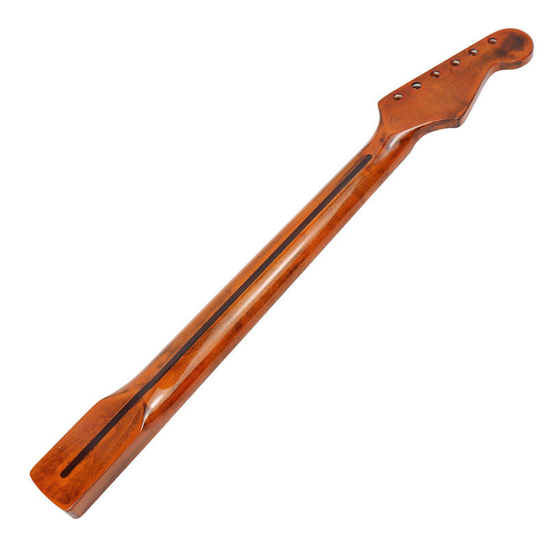 Canadian Maple Guitar Neck for ST, 21-Fret Paint Bright Light