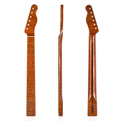 21-Fret Roasted Flamed Maple Neck for TL