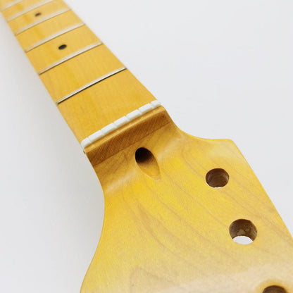 Canadian Maple Guitar Neck for ST Strat Stratocaste, 22-Fret