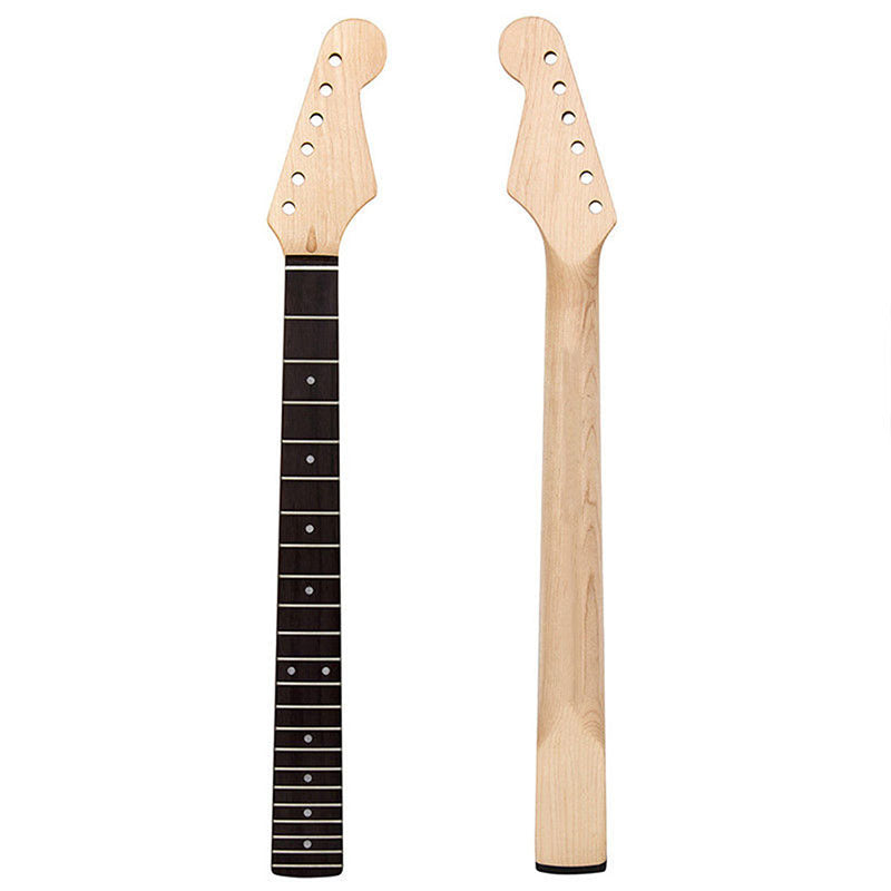 Maple Guitar Neck Rosewood Fingerboard For ST , 22-Fret
