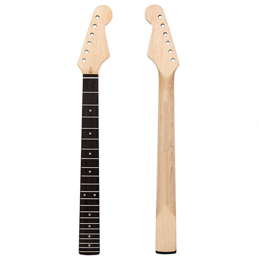 Maple Guitar Neck Rosewood Fingerboard For ST , 22-Fret