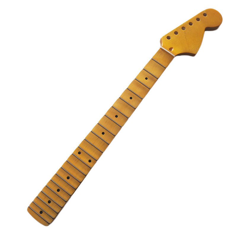 Big Head Full Scalloped Maple Guitar Neck,21-Fret