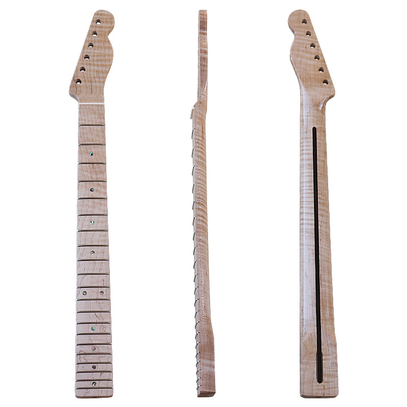 21-Fret Flamed Maple Neck for TL