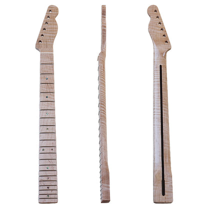 21-Fret Flamed Maple Neck for TL