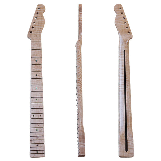 21-Fret Flamed Maple Neck for TL