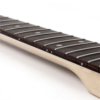 Maple Guitar Neck Rosewood Fingerboard For ST , 22-Fret